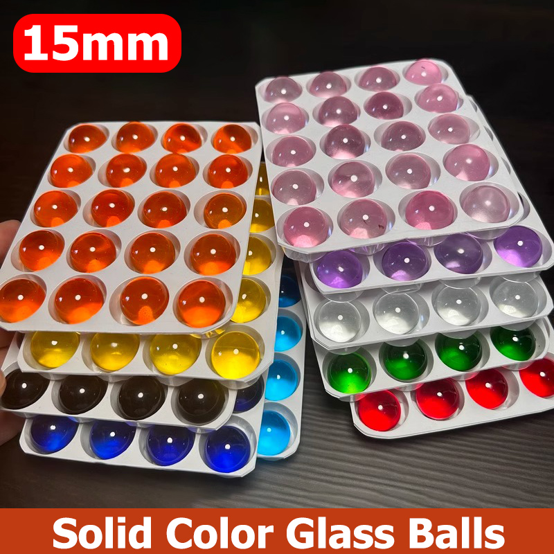 Aquarium Fish Bowl - 10/20 pçs bolas de vidro de