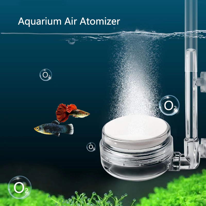 Aquarium Fish Com - Aquarium Fish Tank Aerador com Ventosa,