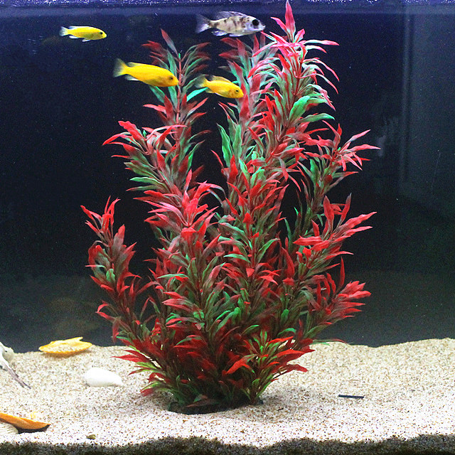 Aquarium Fish Green - Plantas Artificiais Raras para Aquário de