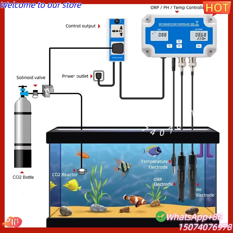 Controlador de Qualidade da Ág - Aquarium Fish In Online avaliação e preço