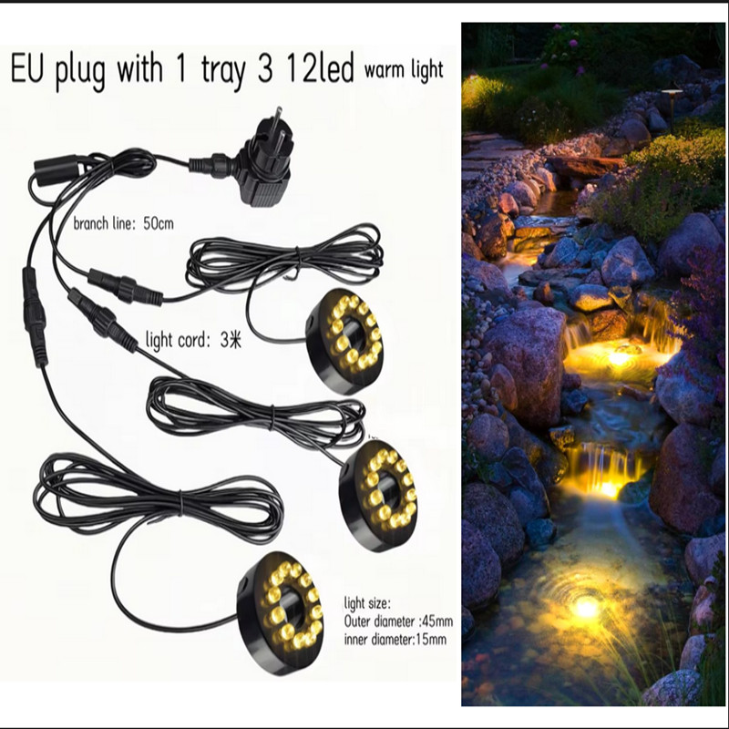 MEMEOKON-LED Circle Lights com - Aquarium Fish Com avaliação e preço