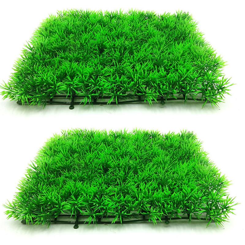 Grama verde artificial planta  - Aquarium Fish Green avaliação e preço