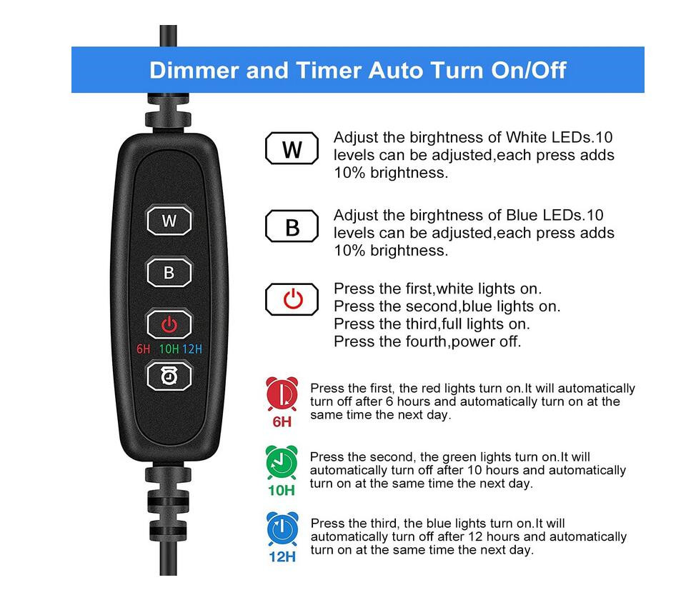 Submersível LED Aquarium Light - Aquarium Fish Com avaliação e preço