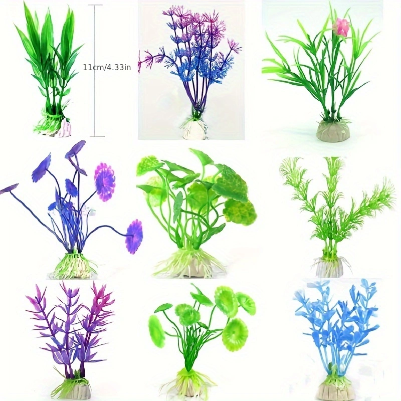 Plantas de plástico subaquátic - Aquarium Fish Green avaliação e preço