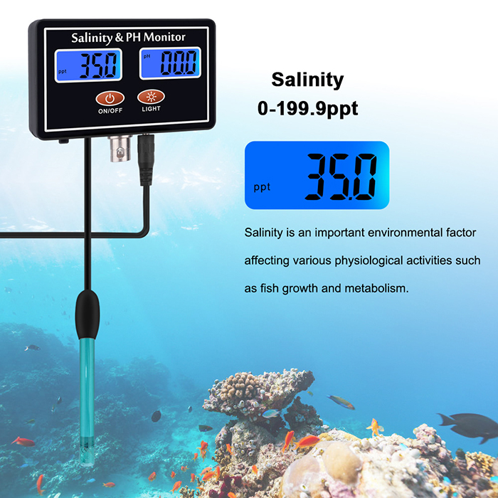 Monitor Online de PH e Salinid - Aquarium Fish In Online avaliação e preço