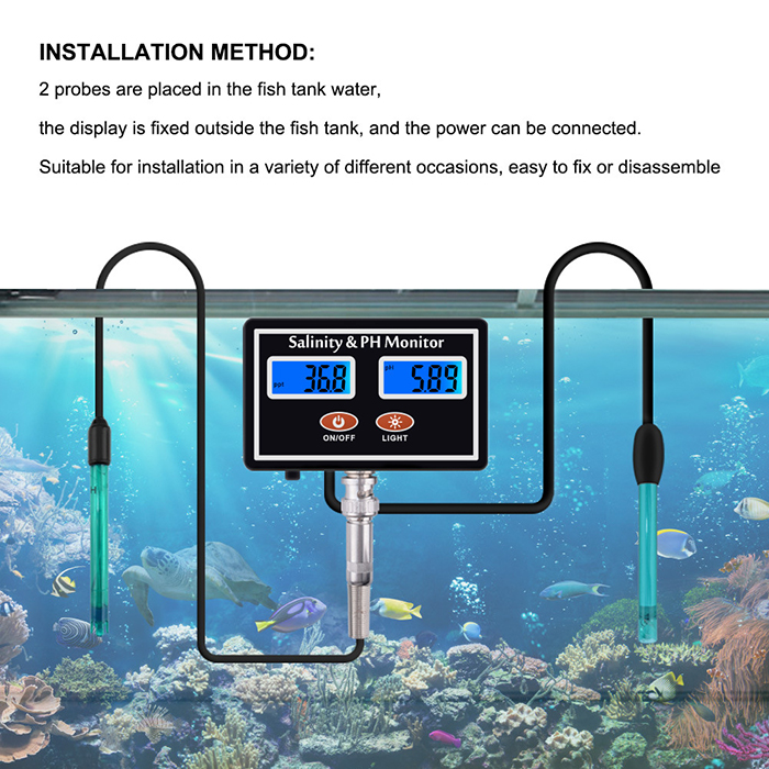 Monitor Online de PH e Salinid - Aquarium Fish In Online avaliação e preço