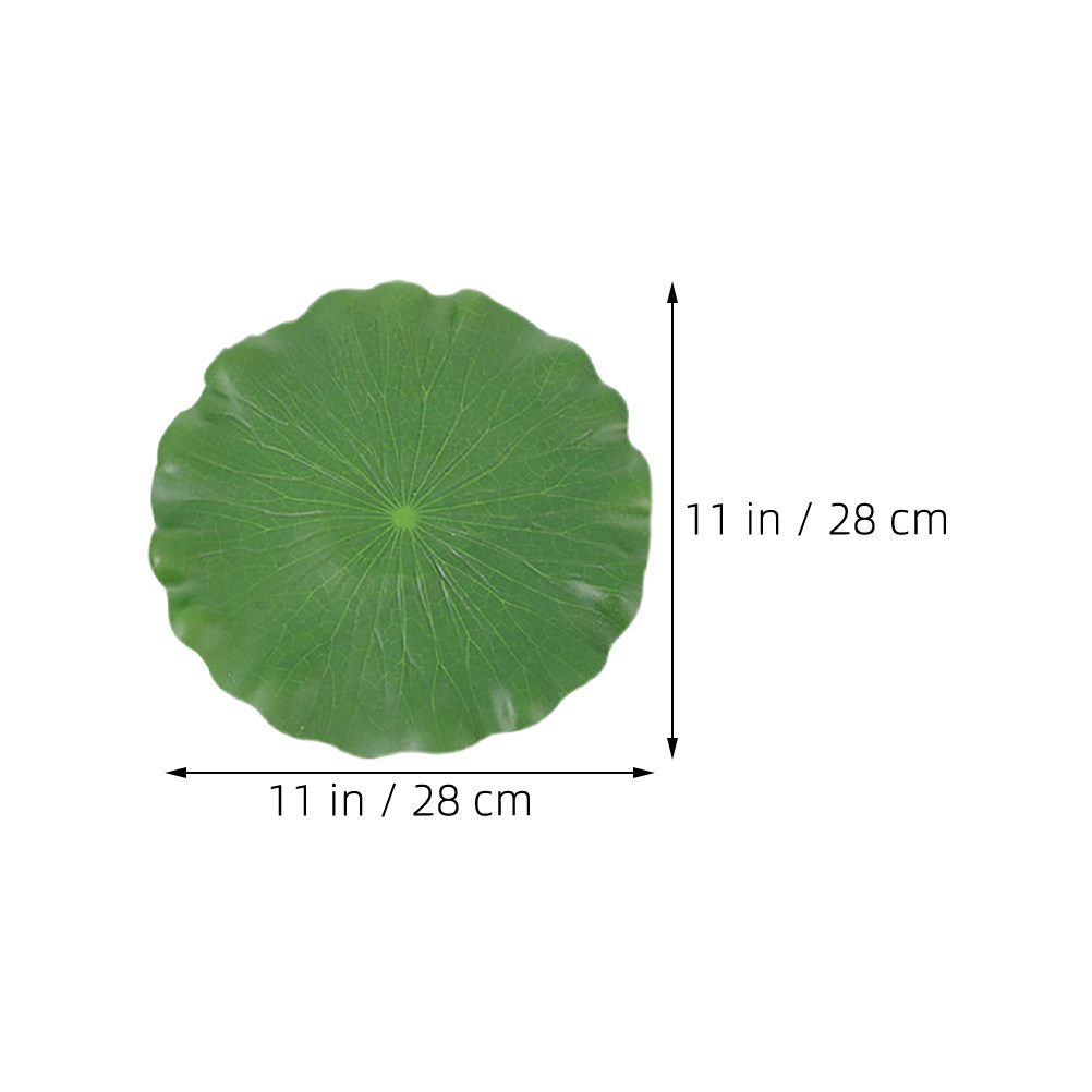 15 Peças de Folhas de Lírio Ar - Aquarium Fish Tank avaliação e preço