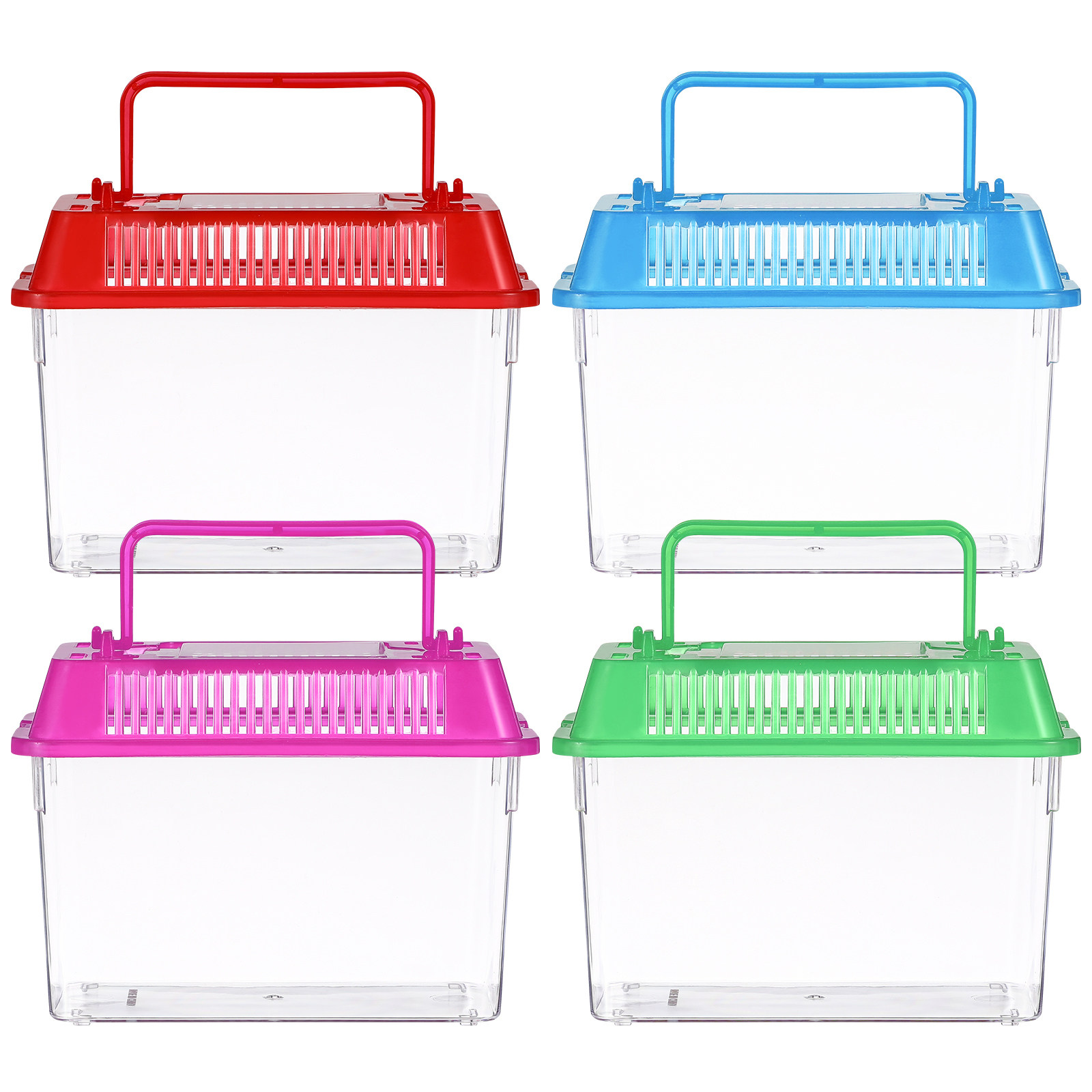 Aquário Portátil Mini de Plást - Aquarium Fish Green avaliação e preço