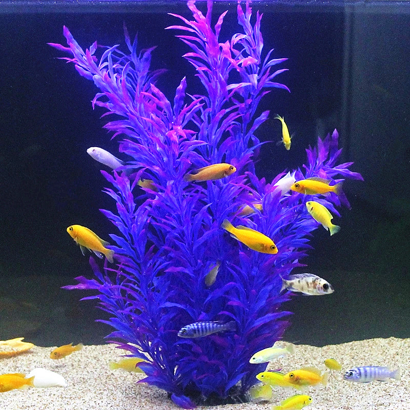 Plantas Artificiais Raras para - Aquarium Fish Green avaliação e preço